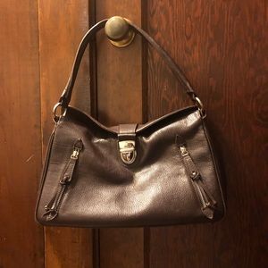 Vintage Valentina dark brown bag